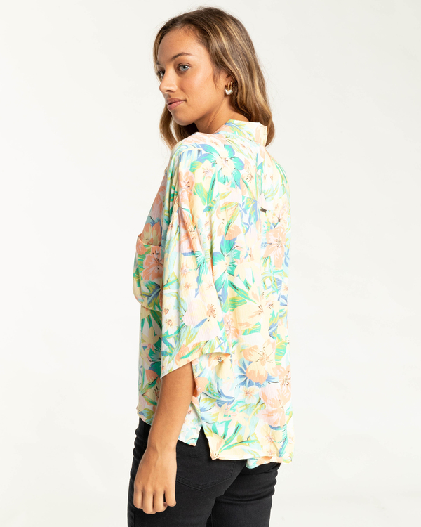 1 All Good - Shirt for Women Grey C3TP19BIP2 Billabong