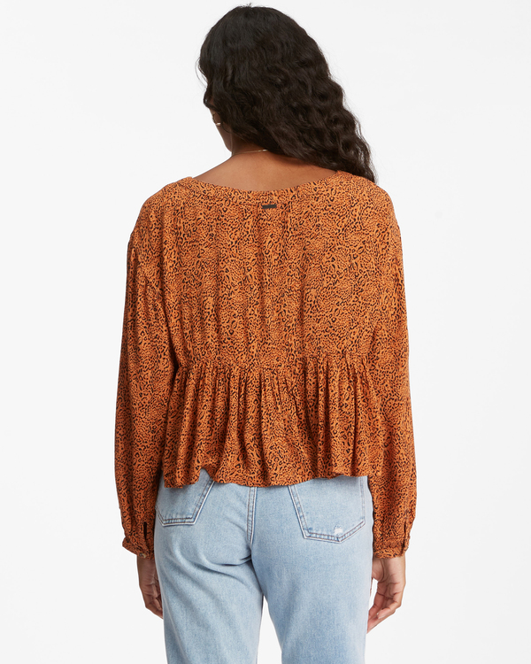 2 Easy Street - Blouse met Lange Mouw voor Dames  C3TP26BIP2 Billabong