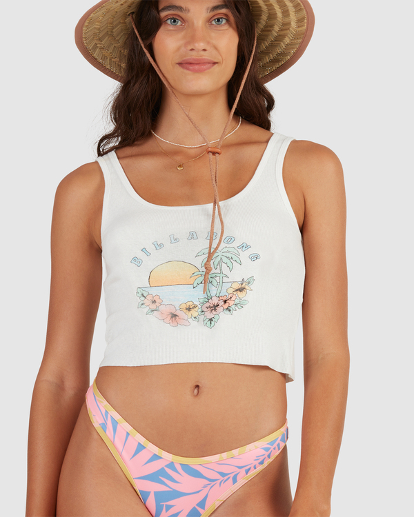 7 Forever Stoked - Tank Top for Women Brown C3TT17BIP2 Billabong
