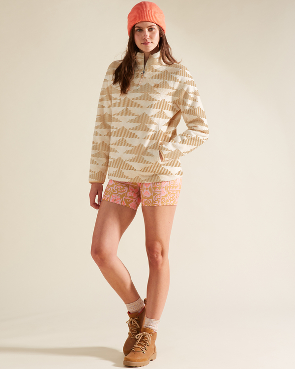 1 Boundary Mock - Half-Zip Sweatshirt for Women White C3WA01BIP2 Billabong