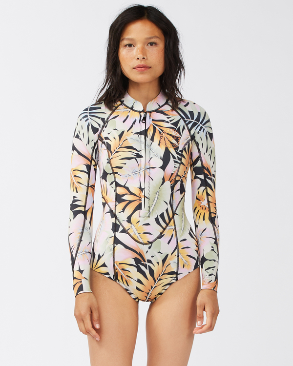 1 2/2mm Salty Dayz - Long Sleeve Springsuit for Women Black C42G53BIP2 Billabong