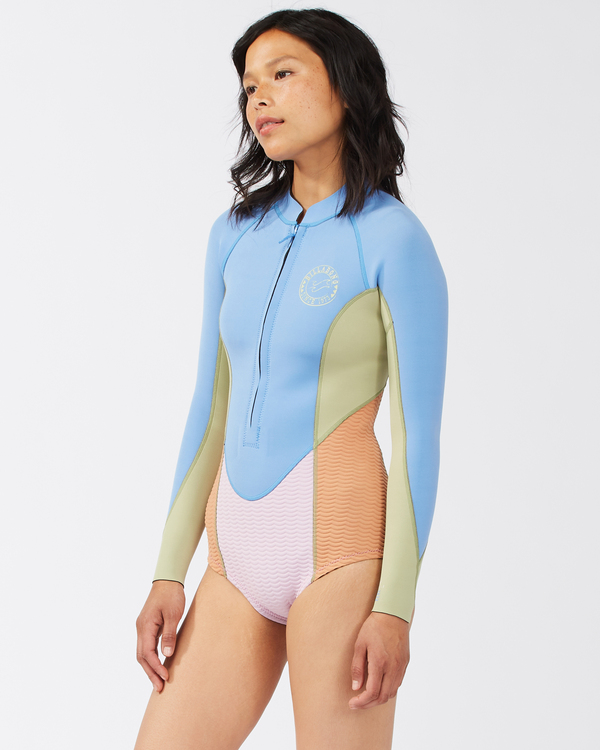 4 2/2mm Salty Dayz - Long Sleeve Springsuit for Women Blue C42G53BIP2 Billabong