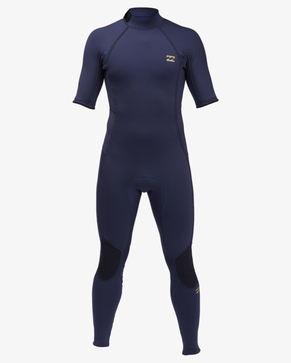 3 2/2mm Absolute - Springsuit met Korte Mouw en Achterrits voor Heren Blue C42M66BIP2 Billabong