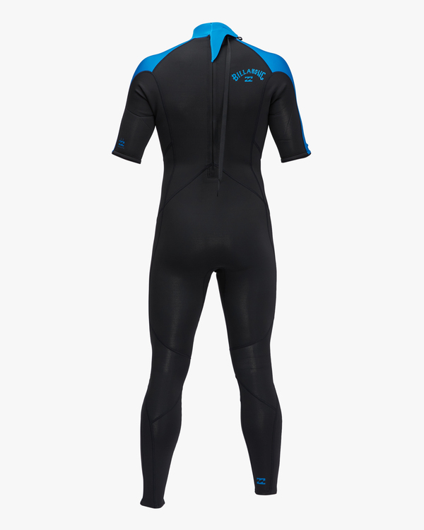 4 2/2mm Absolute - Springsuit met Korte Mouw en Achterrits voor Heren Blue C42M66BIP2 Billabong