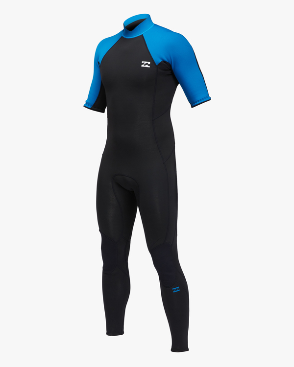 0 2/2mm Absolute - Springsuit met Korte Mouw en Achterrits voor Heren Blue C42M66BIP2 Billabong