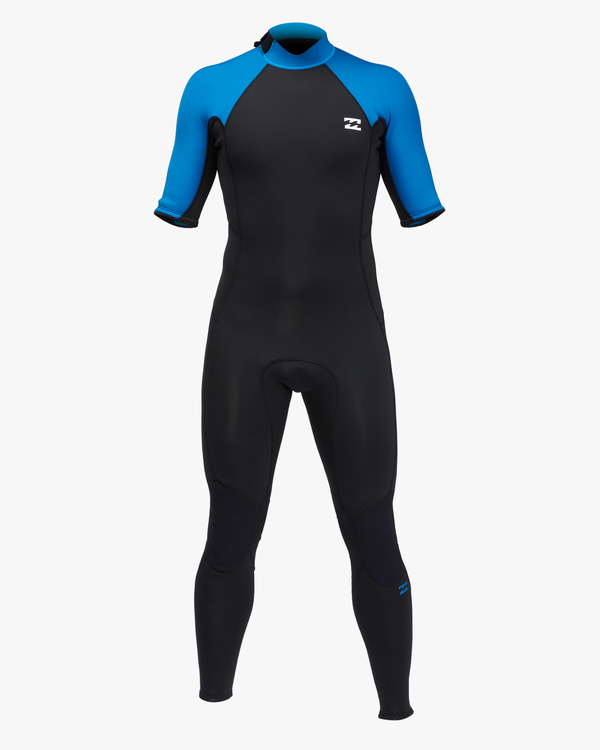 2 2/2mm Absolute - Springsuit met Korte Mouw en Achterrits voor Heren Blue C42M66BIP2 Billabong