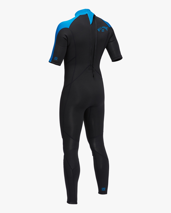 5 2/2mm Absolute - Springsuit met Korte Mouw en Achterrits voor Heren Blue C42M66BIP2 Billabong