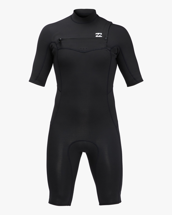 2 2/2mm Absolute - Springsuit Chest Zip manches courtes pour Homme Noir C42M67BIP2 Billabong