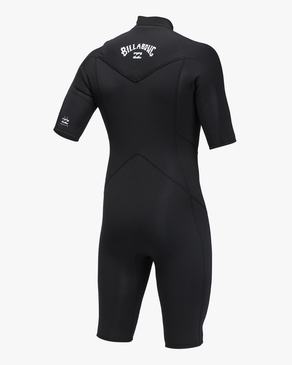 3 2/2mm Absolute - Springsuit Chest Zip manches courtes pour Homme Noir C42M67BIP2 Billabong