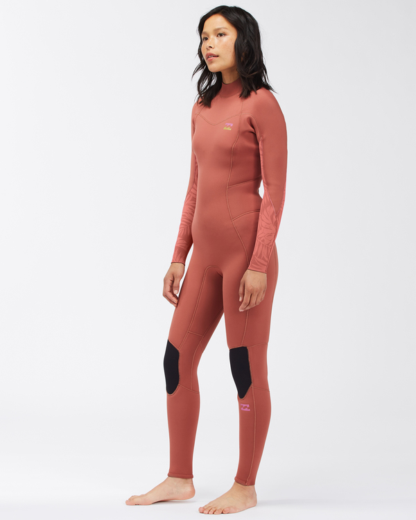 1 5/4mm Synergy - Neoprenanzug mit Reißverschluss am Rücken für Frauen Rot C45G52BIP2 Billabong