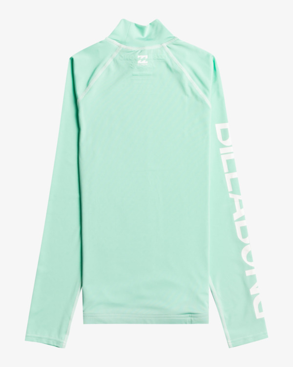 1 Logo - Langärmliger Rashguard mit UPF 50 für Frauen Grün C4GY10BIP2 Billabong