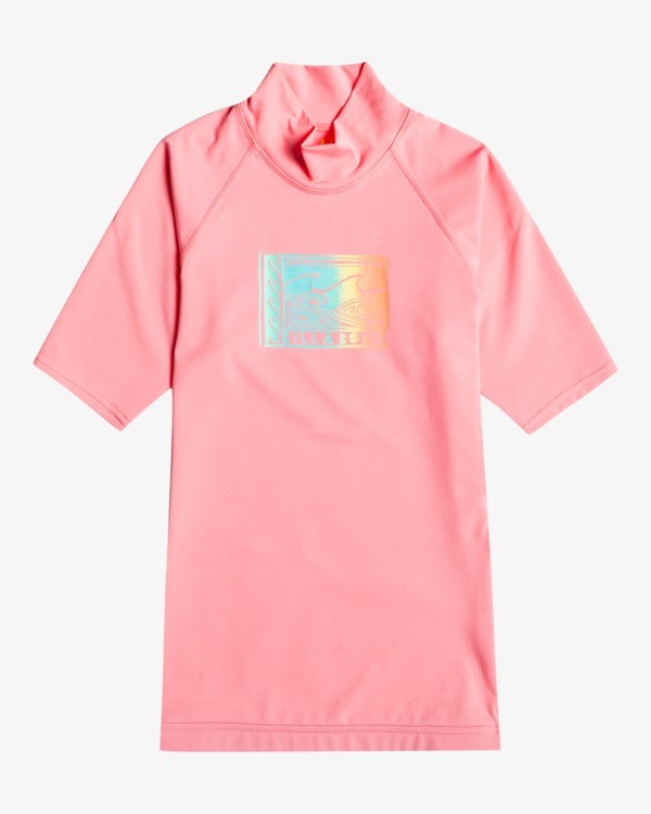 0 Design - Lycra manches courtes UPF 50 pour Femme Rose C4GY12BIP2 Billabong