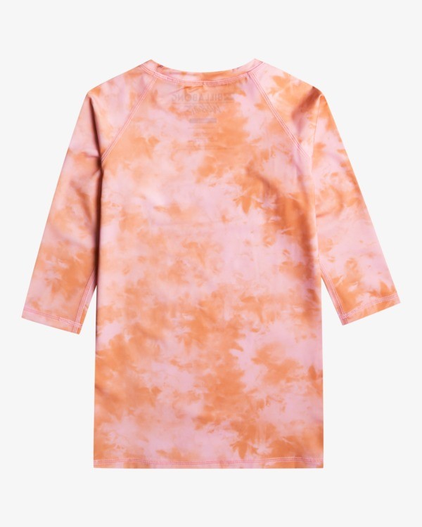 1 ADIV - Kurzärmliger Rashguard mit UPF 50 für Frauen Rosa C4GY18BIP2 Billabong