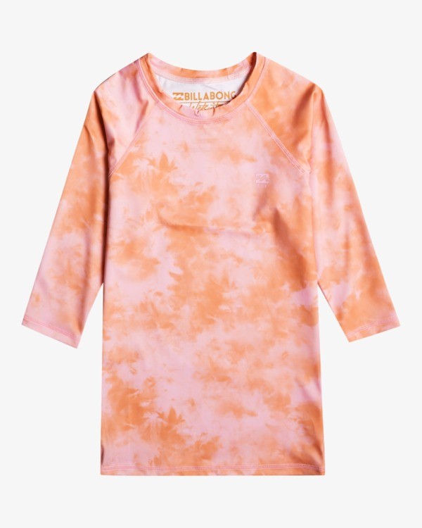 0 ADIV - Kurzärmliger Rashguard mit UPF 50 für Frauen Rosa C4GY18BIP2 Billabong