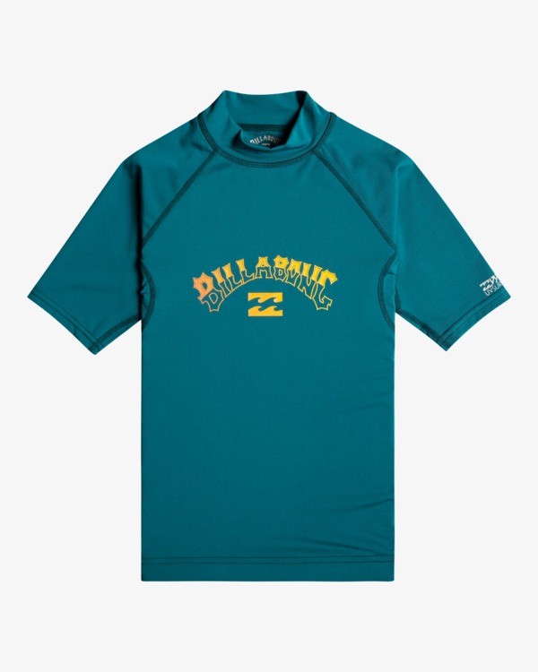 0 Arch - Kurzärmliger Rashguard mit UPF 50 für Jungen 8-16 Blau C4KY21BIP2 Billabong
