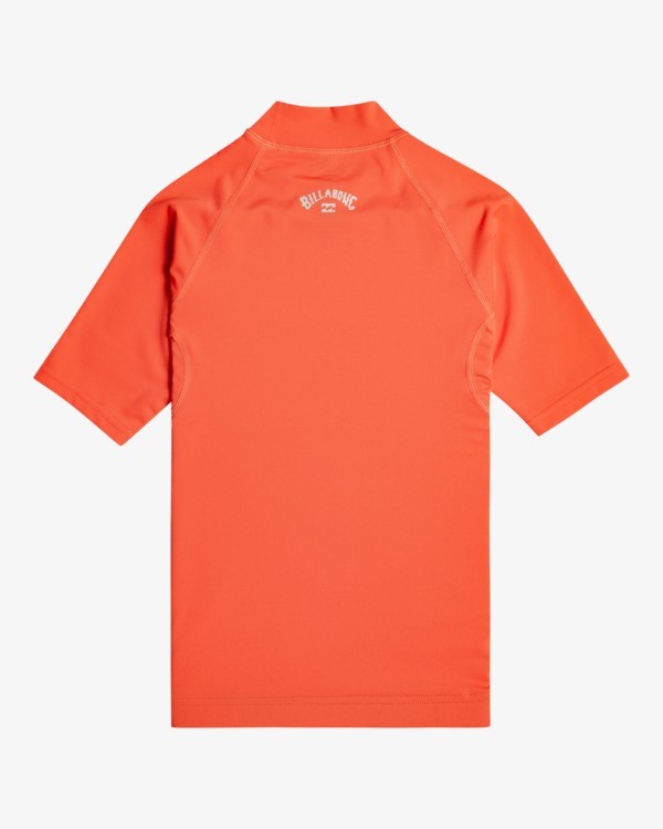 1 Arch - Kurzärmliger Rashguard mit UPF 50 für Jungen 8-16 Orange C4KY21BIP2 Billabong