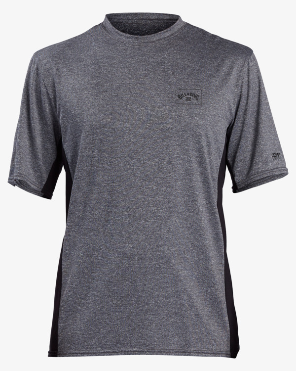 3 Arch Mesh - Kurzärmliger Rashguard mit UPF 50 für Männer Grau C4MY51BIP2 Billabong