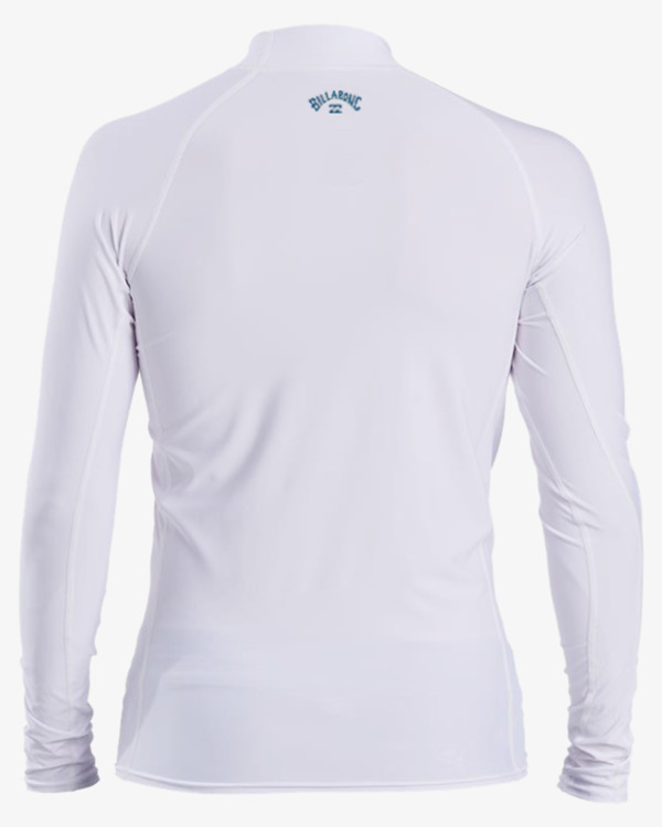1 All Day Wave - Long Sleeve UPF 50 Rash Vest for Men White C4MY54BIP2 Billabong