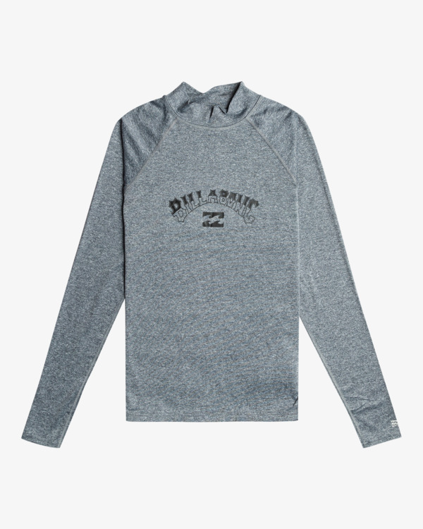 4 Arch - Long Sleeve UPF 50 Rash Vest for Men Grey C4MY58BIP2 Billabong