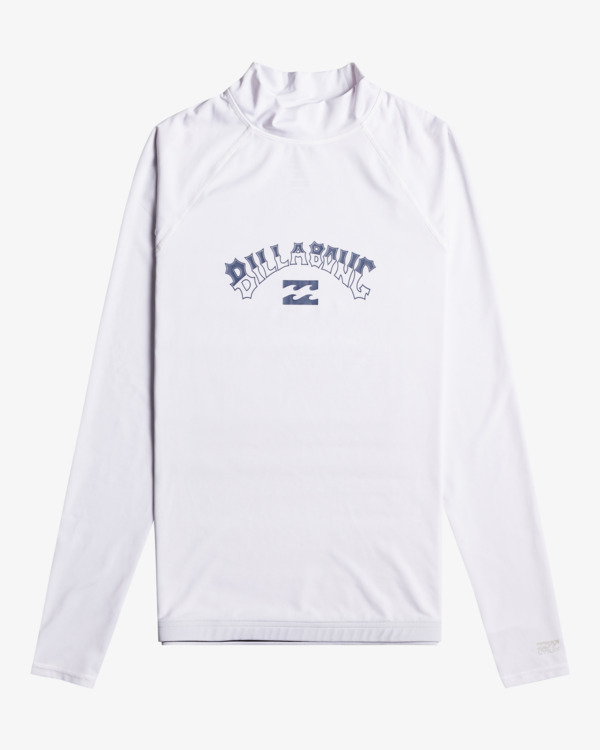 0 Arch - Long Sleeve UPF 50 Rash Vest for Men White C4MY58BIP2 Billabong