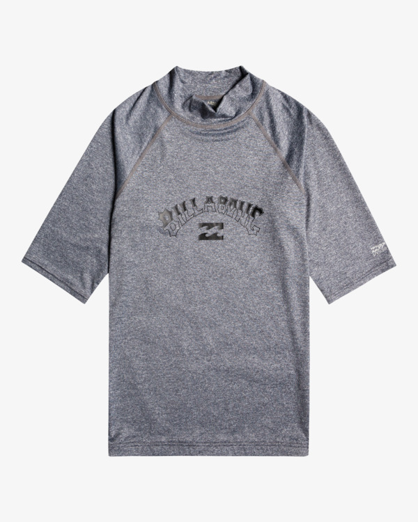 0 Arch - Short Sleeve UPF 50 Rash Vest for Men Grey C4MY59BIP2 Billabong