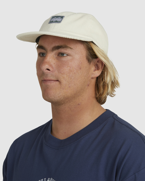6 Otis Tracks - Snapback Cap for Men White C5CM16BIP2 Billabong