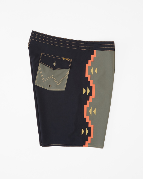 4 Wrangler United By Pro 18" - Boardshort da Uomo Brown D1BS35BIS2 Billabong