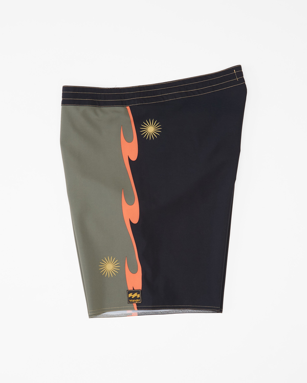 5 Wrangler United By Pro 18" - Boardshort da Uomo Brown D1BS35BIS2 Billabong