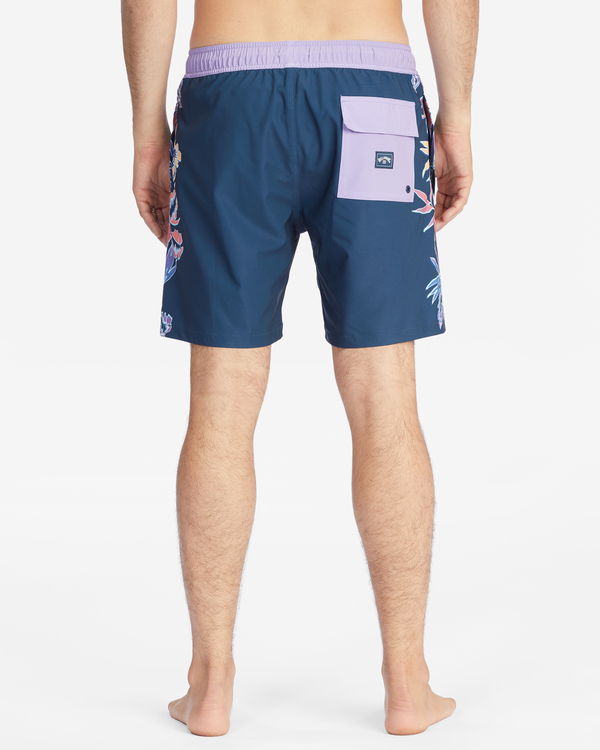 5 D Bah Layback 17" - Board Shorts for Men Blue D1LB15BIMU Billabong