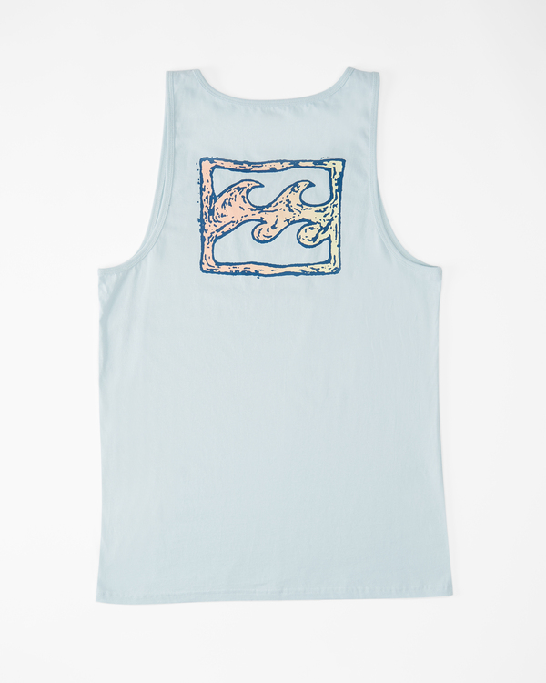 1 Crayon Wave - Vest for Men Blue D1SG01BIS2 Billabong