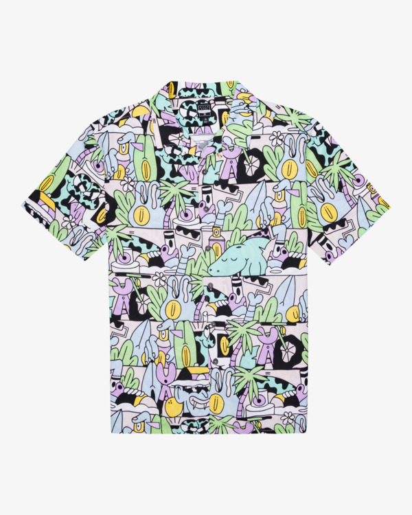 0 Vacay Boku - Camisa de Manga Corta para Hombre  D1SH28BIS2 Billabong