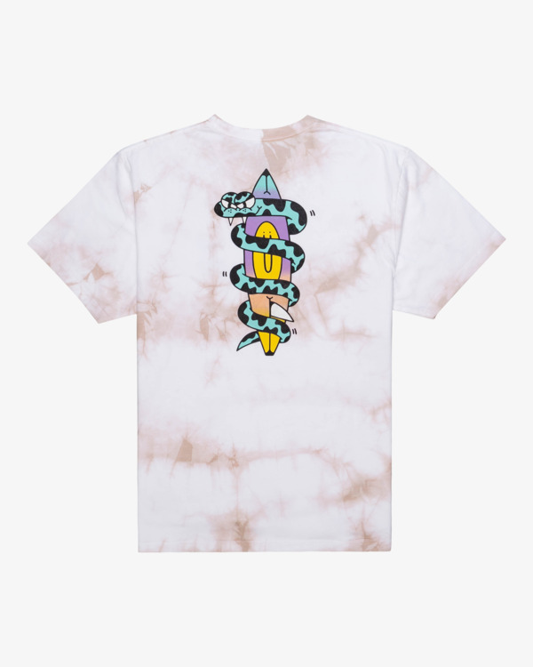 1 Snake Trouble - Camiseta para Hombre Violeta D1SS05BIS2 Billabong