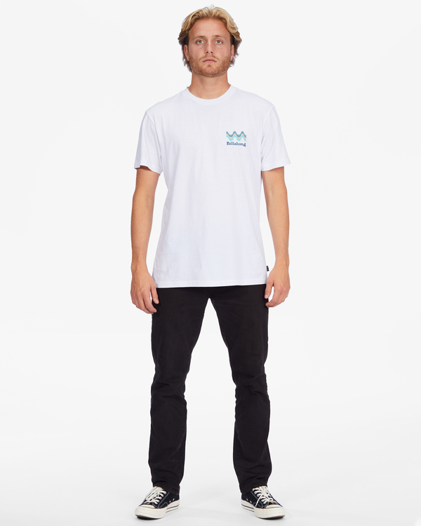 2 Segment - T-Shirt for Men White D1SS12BIS2 Billabong