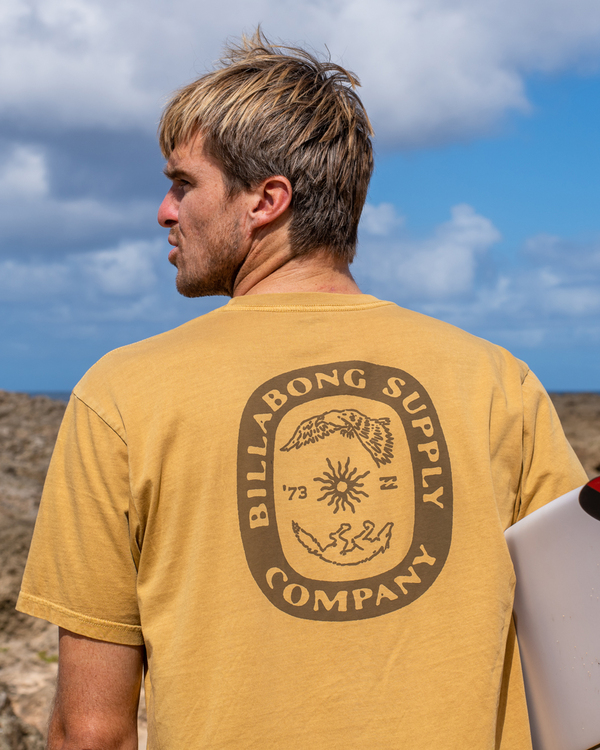 0 Synergy - T-Shirt für Männer Beige D1SS23BIS2 Billabong
