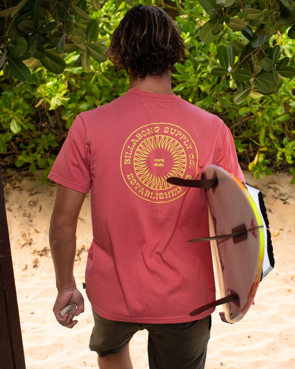 0 Praise - T-Shirt for Men Red D1SS50BIS2 Billabong
