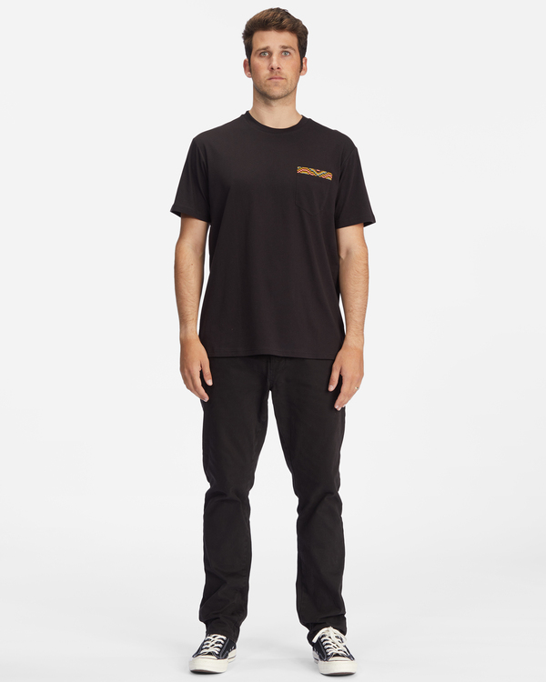 1 Brainwave - T-Shirt met Borstzak voor Heren Black D1SS59BIMU Billabong