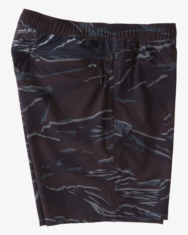 2 A/Div Surftrek - Elastische Shorts für Männer Schwarz D1WK19BIS2 Billabong