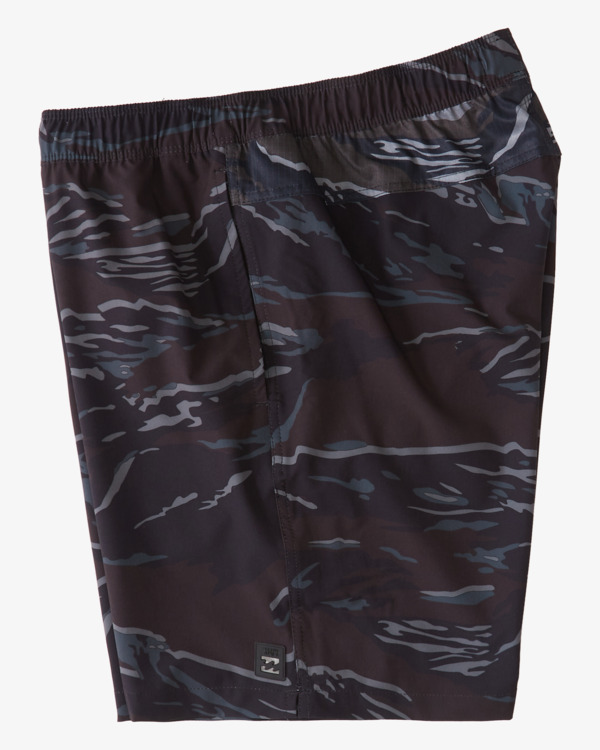 3 A/Div Surftrek - Elastische Shorts für Männer Schwarz D1WK19BIS2 Billabong
