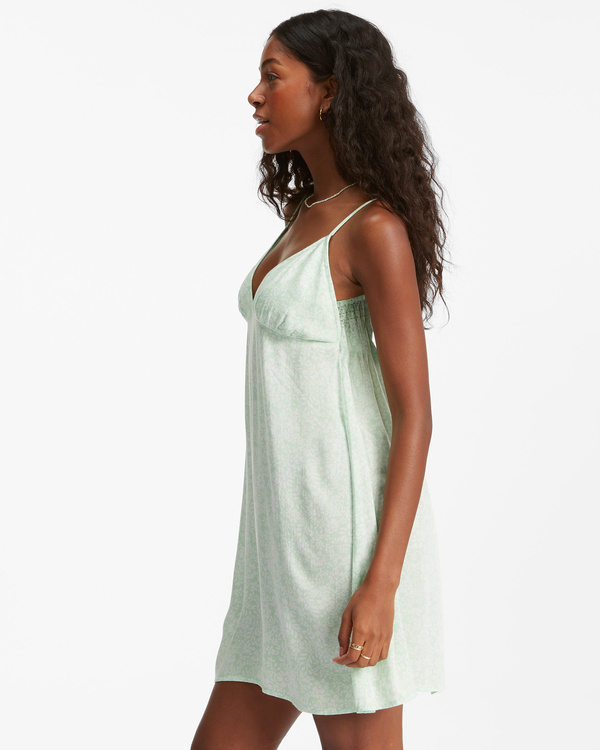 3 Just Add Sun - Vestido slip para Mulher Branco D3DR28BIS2 Billabong