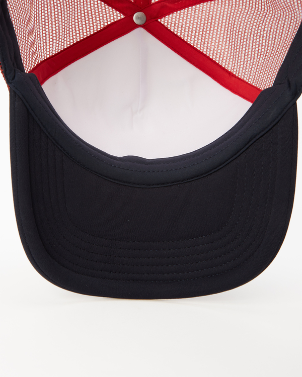 4 Podium Trucker Cap Red D5CT04BIS2 Billabong