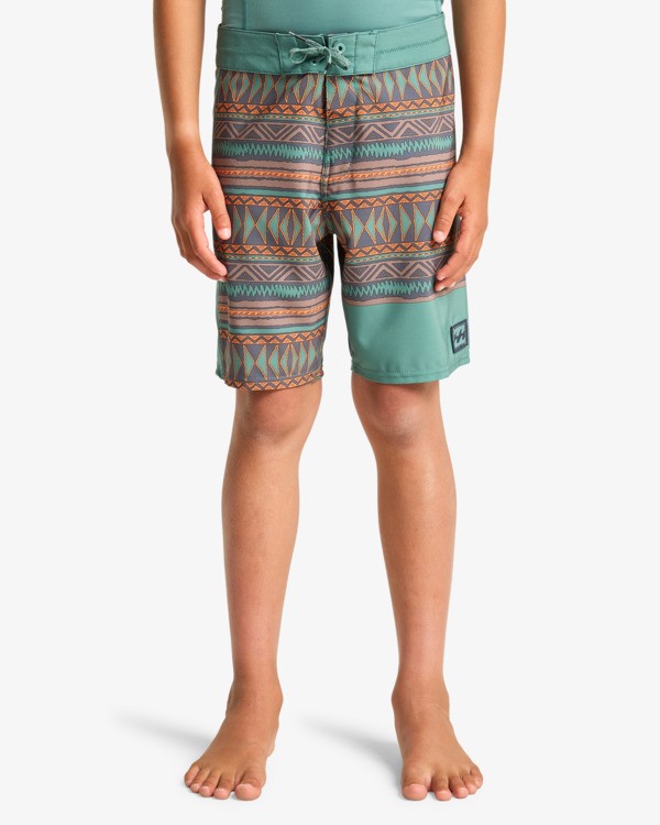 2 Burleigh Pro - Boardshorts for Boys 8-16 Blue EBBBS00116 Billabong