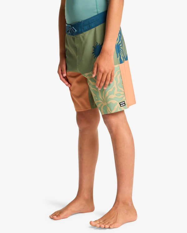 5 Reflection Pro - Boardshorts/Cal&ccedil;&otilde;es de banho para Rapazes 8-16 Verde EBBBS00117 Billabong