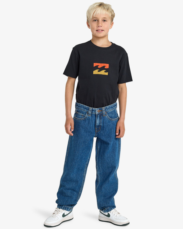 1 Gold Coast Denim - Short d'inspiration Workwear pour Gar&ccedil;on 8-16 ans Bleu EBBDP03002 Billabong