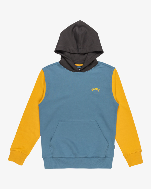 0 Arch Block - Pullover Hoodie for Boys 8 - 16 Blue EBBFT00117 Billabong