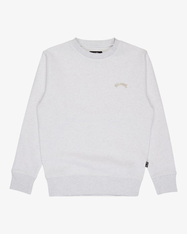 6 Arch Cr - Crew Sweatshirt for Boys 8-16 White EBBFT00122 Billabong