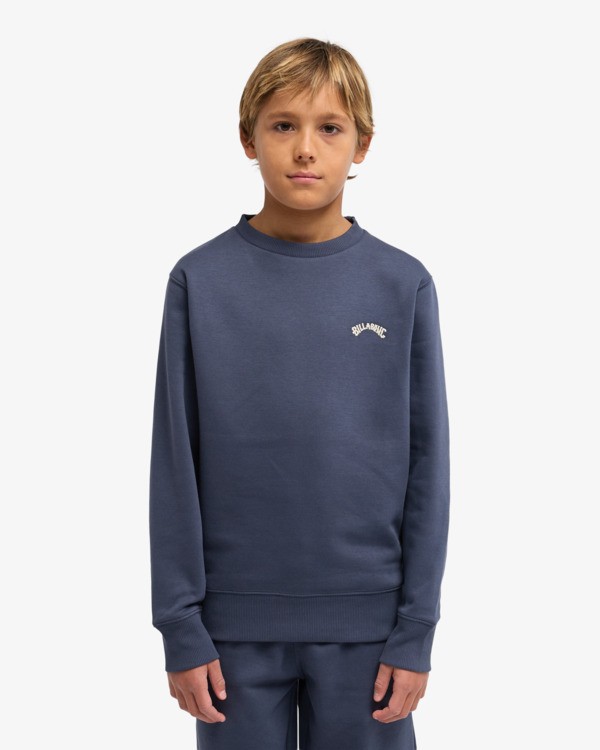 0 Arch Cr - Sweat à col rond pour Garçon 8-16 ans Noir EBBFT00122 Billabong