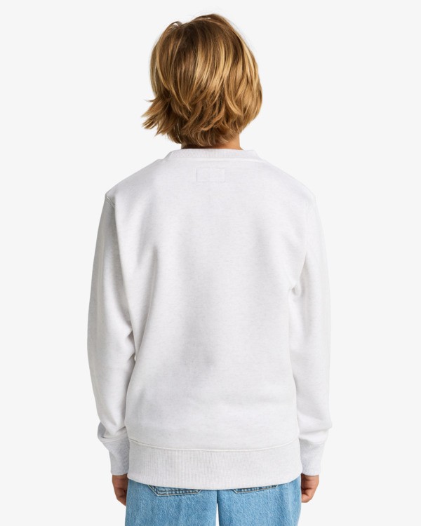 2 Arch Cr - Crew Sweatshirt for Boys 8-16 White EBBFT00122 Billabong