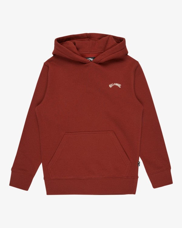 6 Arch Po - Pullover Sweatshirt for Boys 8-16 Red EBBFT00123 Billabong
