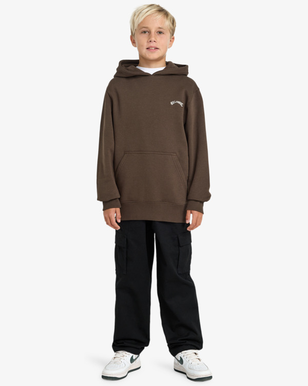 1 Arch Po - Pullover Sweatshirt for Boys 8-16 Brown EBBFT00123 Billabong