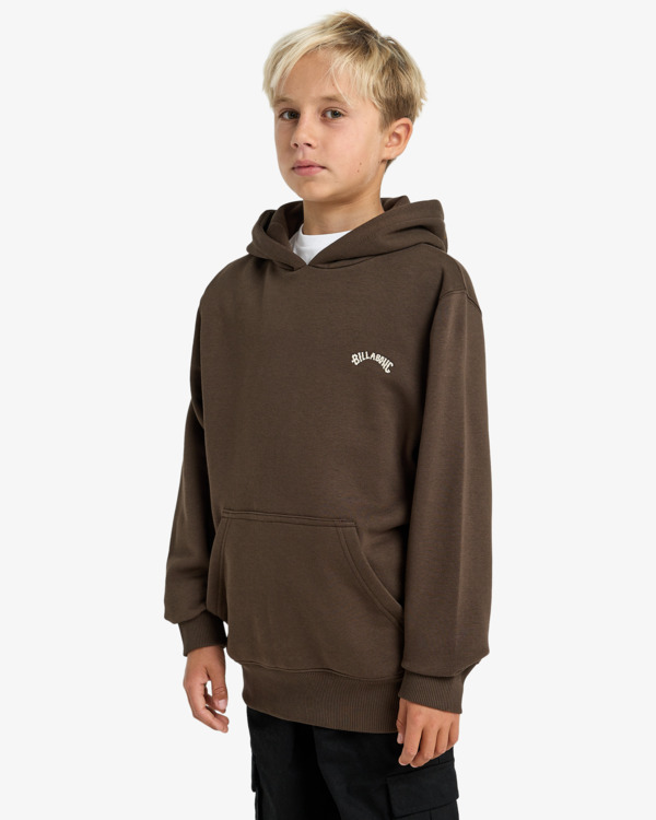 3 Arch Po - Pullover Sweatshirt for Boys 8-16 Brown EBBFT00123 Billabong